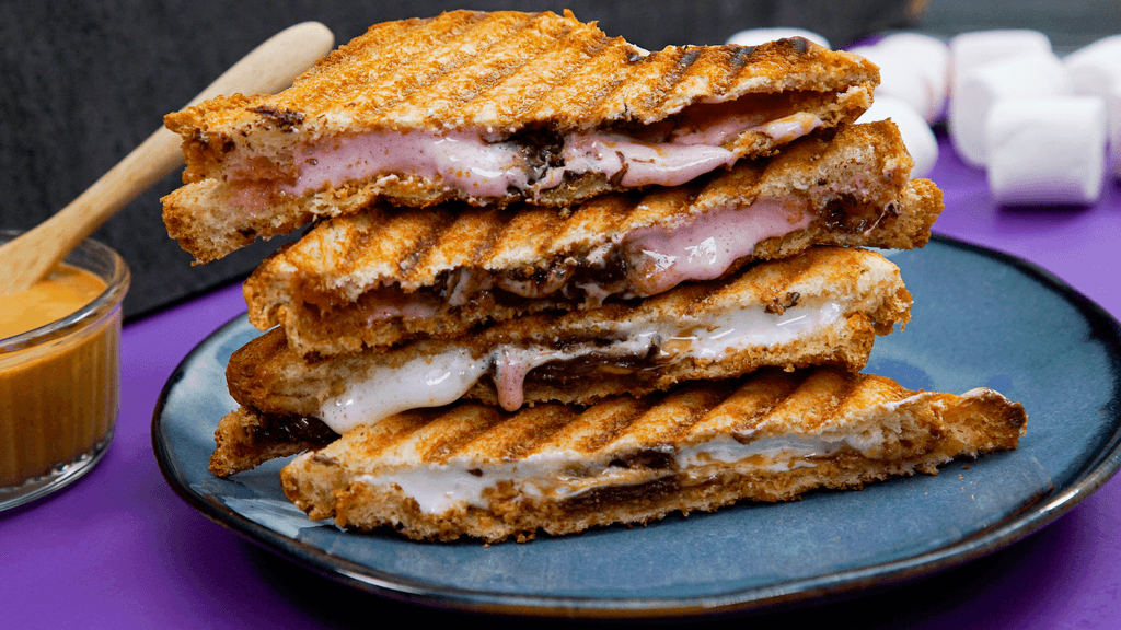 Croque-brioche aux marshmallows