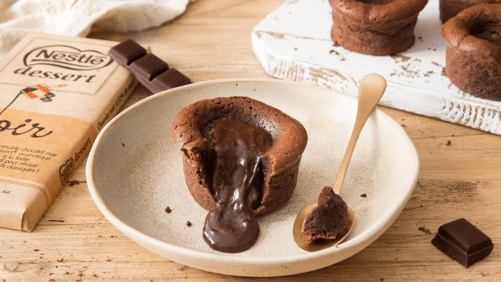 Coeurs coulants au chocolat noir Nestlé Dessert®
