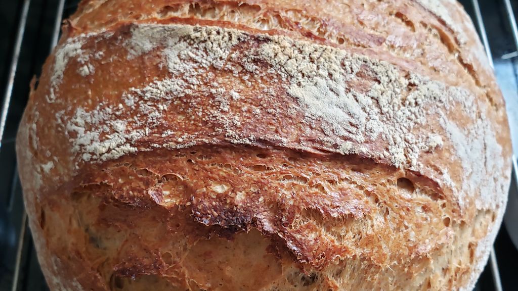 Pain de campagne MAP Lidle cuit au four traditionnel