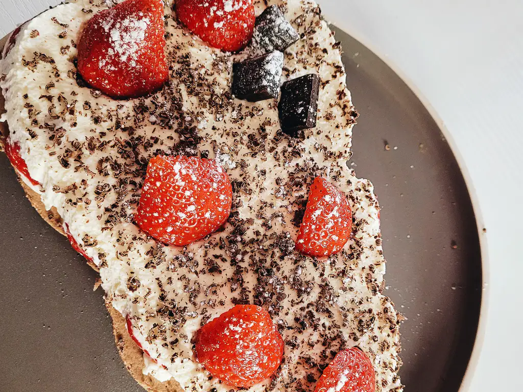 gâteau au chocolat fraises et spéculoos