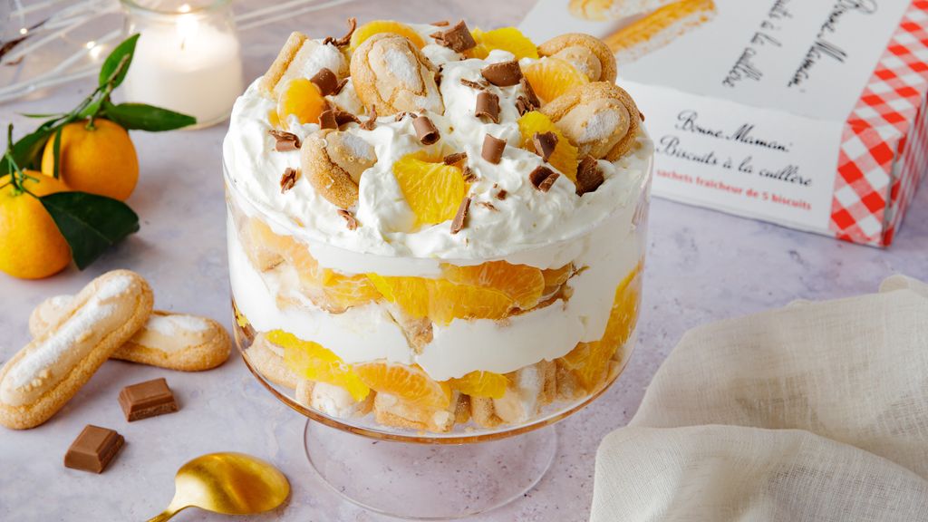 Trifle de Noël aux agrumes