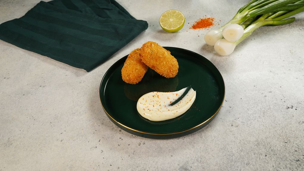 Croquettes comté wasabi