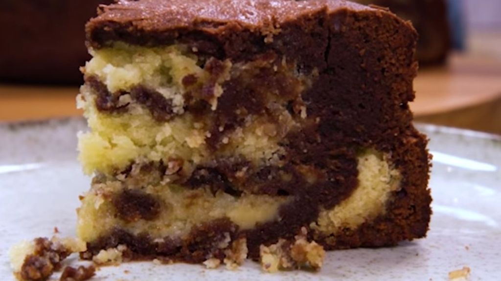 Gâteau au chocolat et à la crème d'amandes