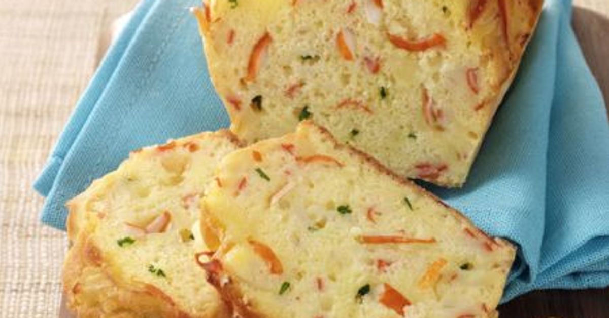Cake au surimi et au thon recette de Cake au surimi et au thon
