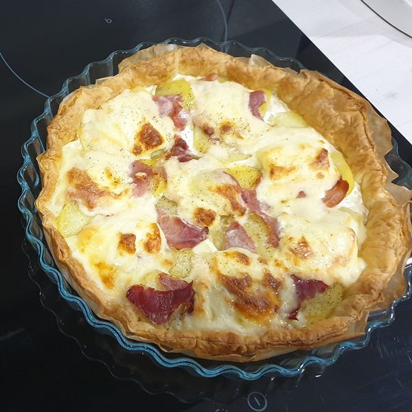 Tarte Facile Au Jambon Recette De Tarte Facile Au Jambon