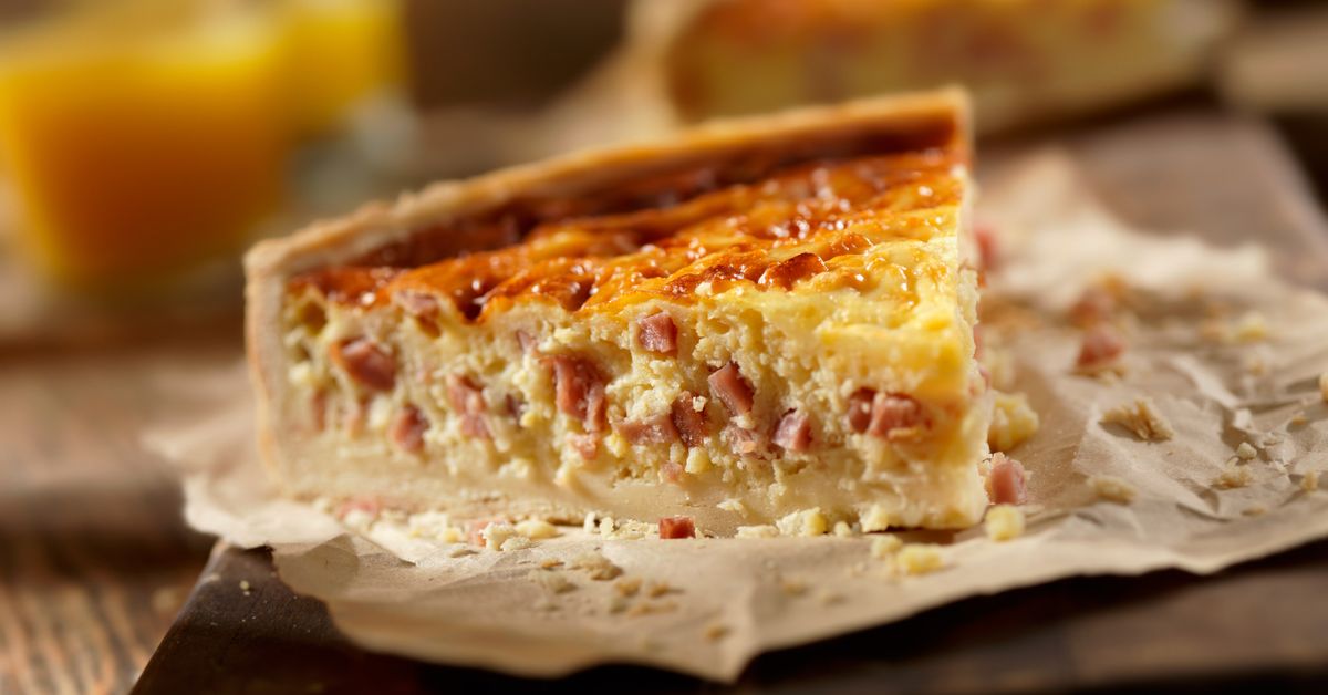 Quiche Lorraine au curry recette de Quiche Lorraine au curry