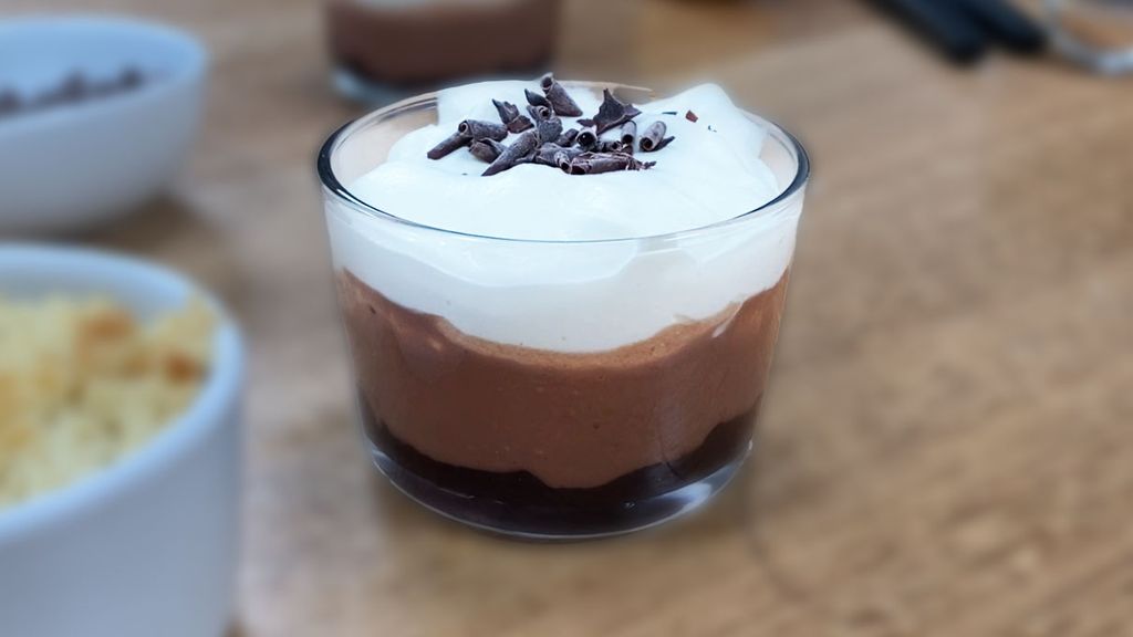 Verrine façon forêt noire