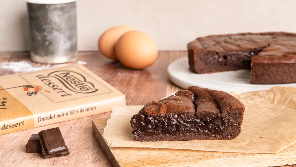 livre les meilleures recettes dessert chocolat noir - Nestlé 