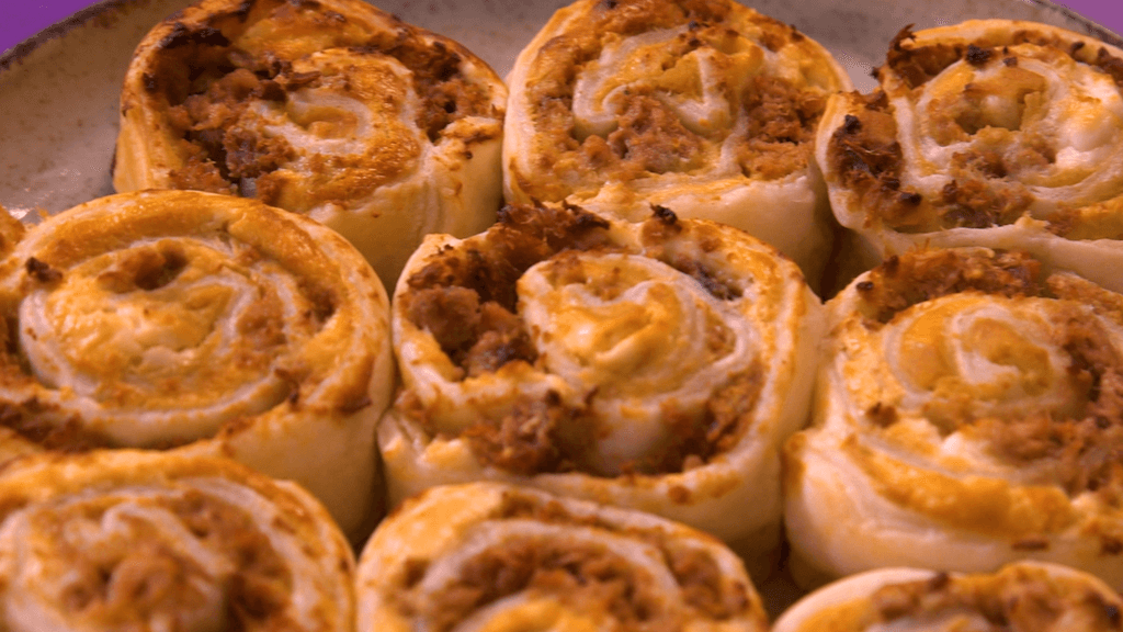 Roulés au thon façon cinnamon rolls