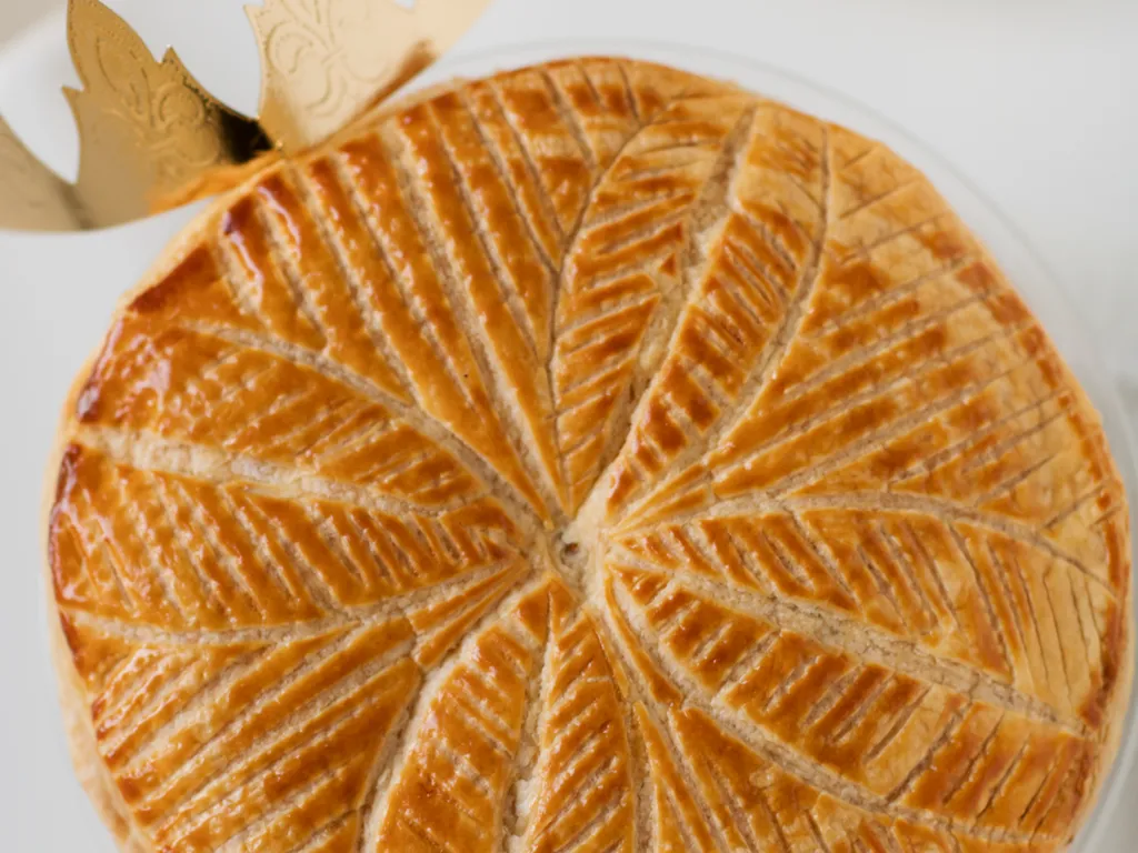 galette des rois très onctueuse et light