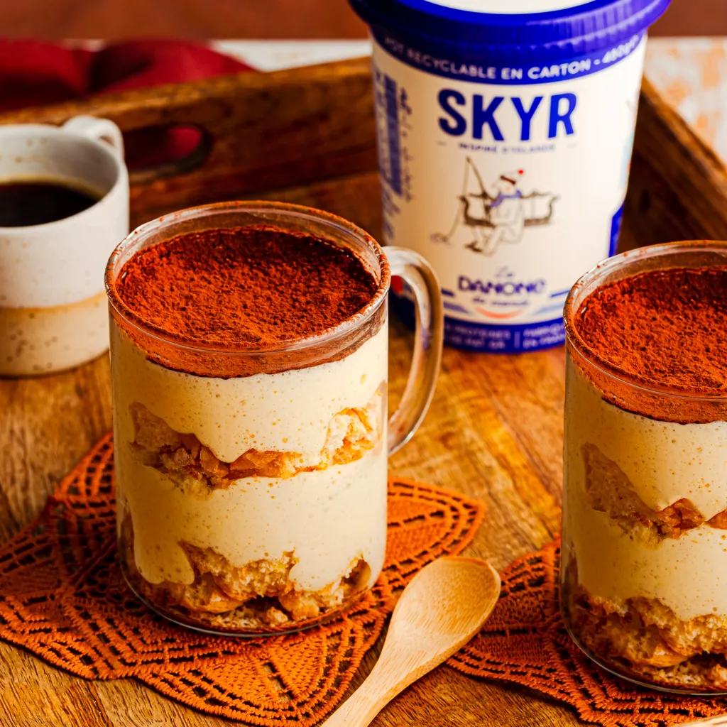 Tiramisu léger au Skyr-image