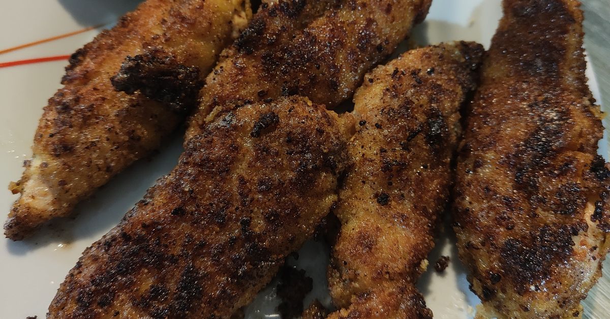 Aiguillettes de poulet panées à la moutarde et au miel : recette de
