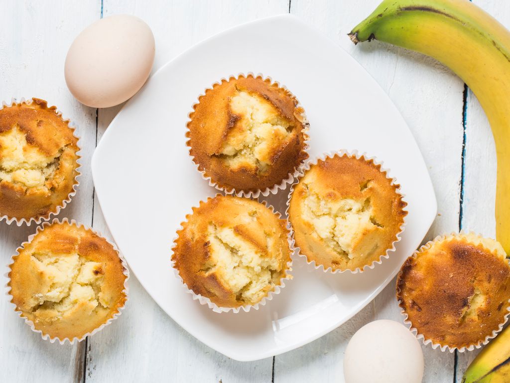 Banana Bread Muffins : Recette De Banana Bread Muffins