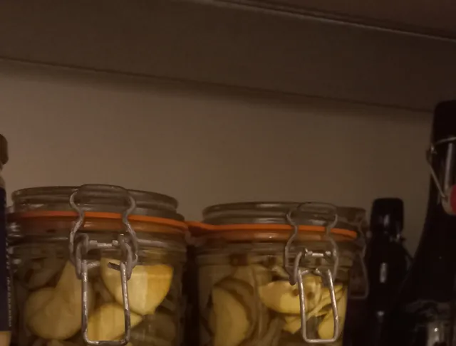 Pickles de courgettes au curcuma