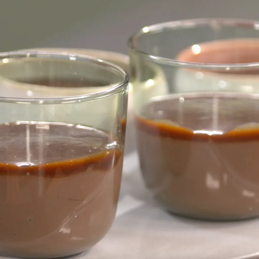 Crème chocolat, caramel par Laurent Mariotte-image