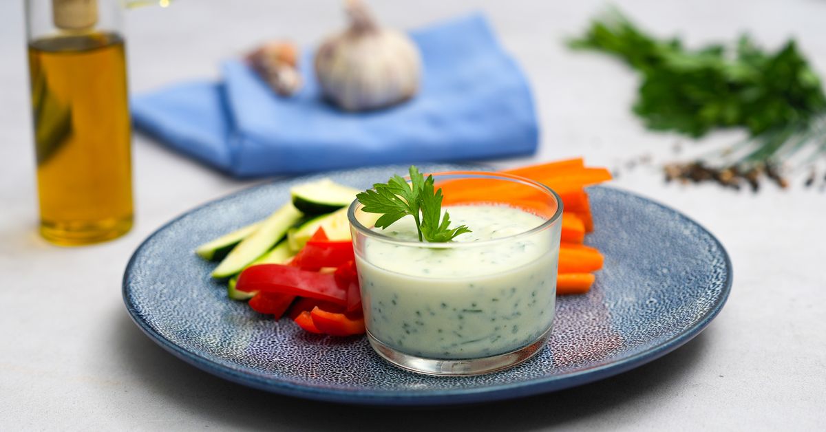 Sauce légère pour salades et crudités : recette de Sauce légère pour