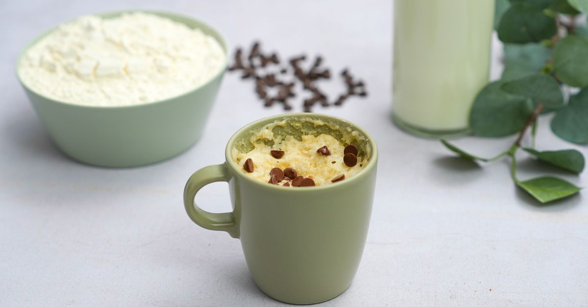 Mug cake cookie moelleux sans oeuf : recette de Mug cake cookie