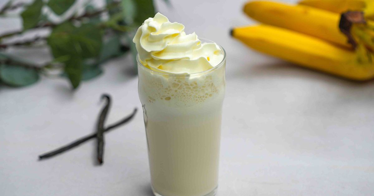 Milkshake à la banane : recette de Milkshake à la banane