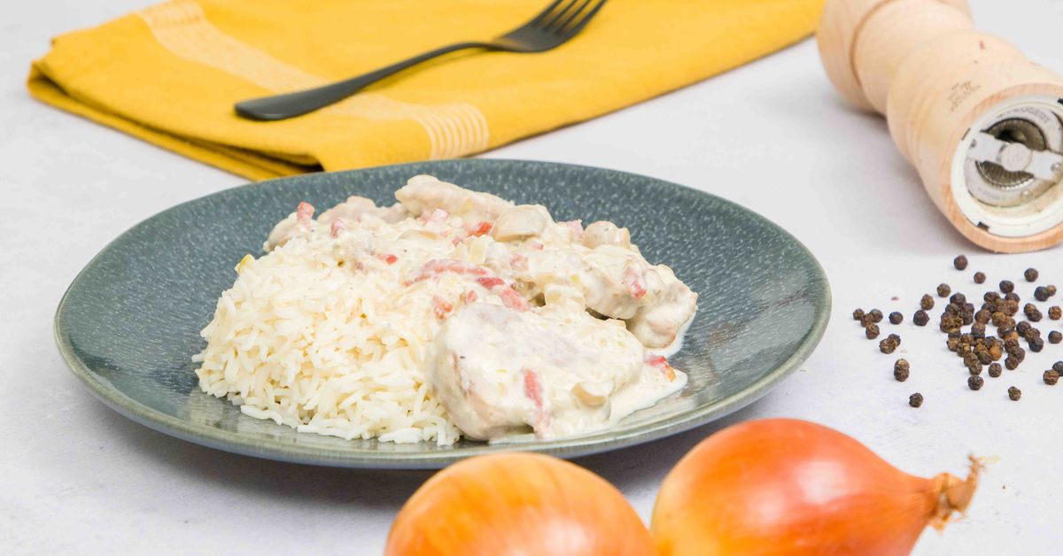 Filet mignon de porc à la crème fraîche : recette de Filet mignon de