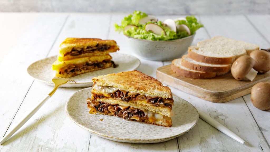 Croque-Monsieur aux champignons