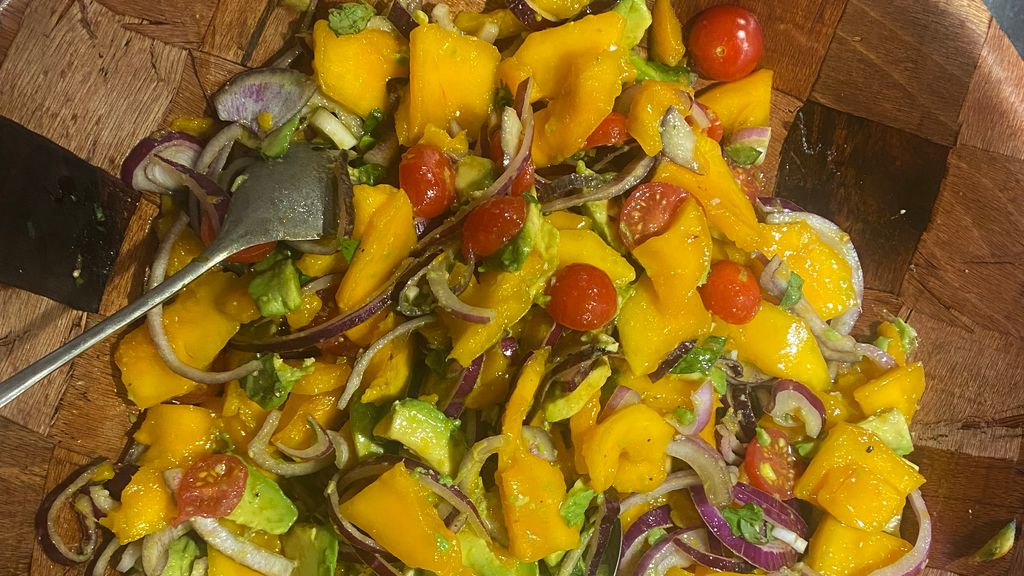 Salade Mangues-Avocats