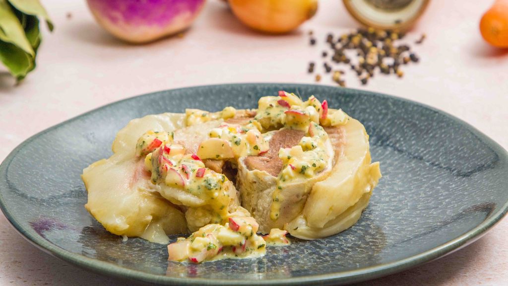 Tête de veau à la vinaigrette