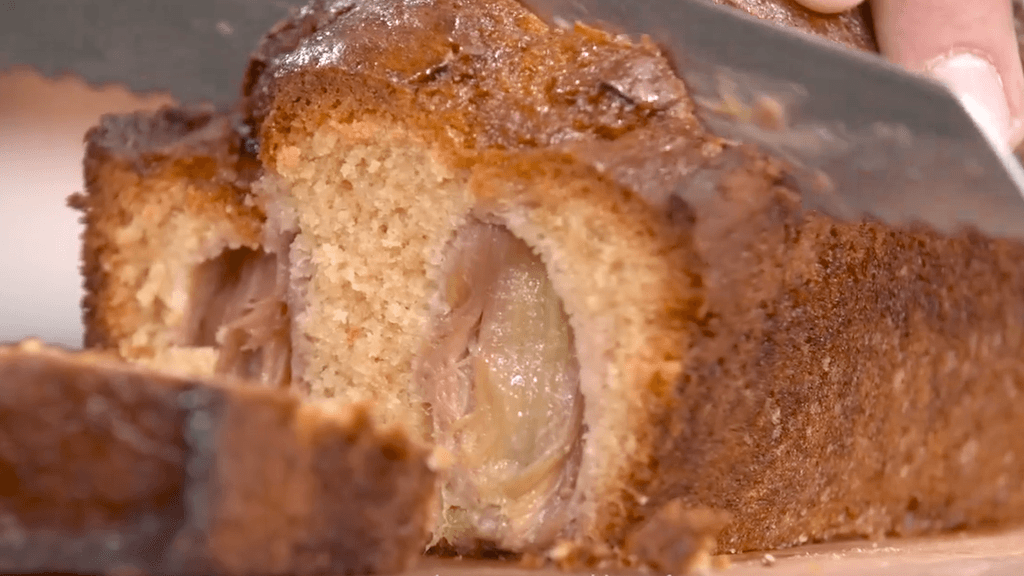 Cake à la rhubarbe par Laurent Mariotte