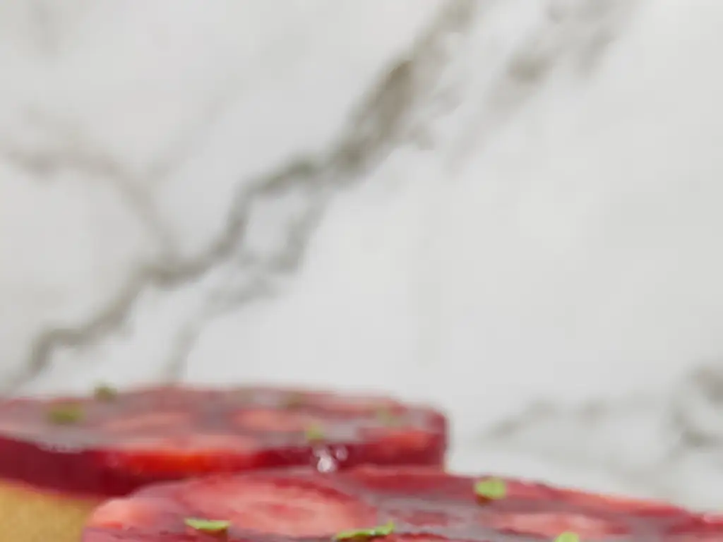 la tarte aux fraises revisitée de marie-ange