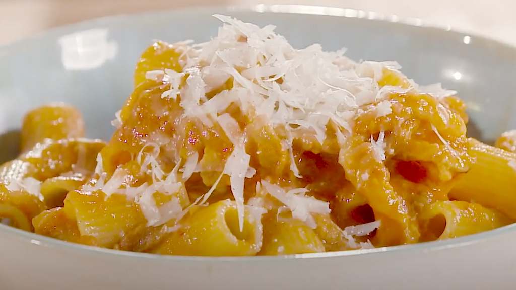 Rigatoni All'Amatriciana par Laurent Mariotte