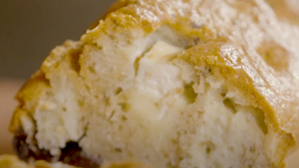 Cake olive-feta et origan par Laurent Mariotte