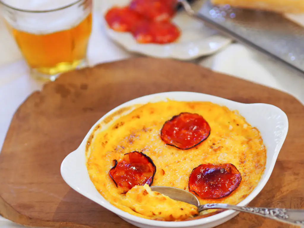 frittata munster et bière des p'tits grains de lisette