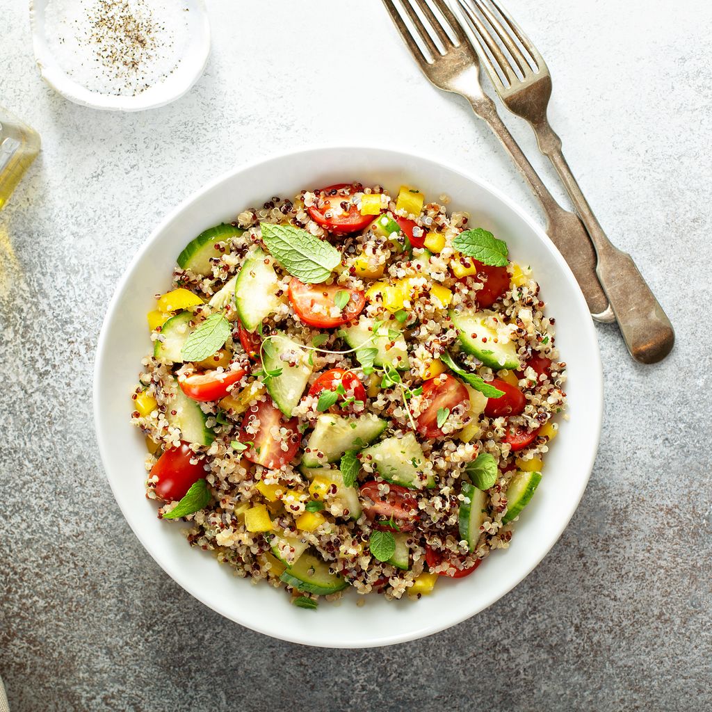Salade de quinoa : Recette de Salade de quinoa