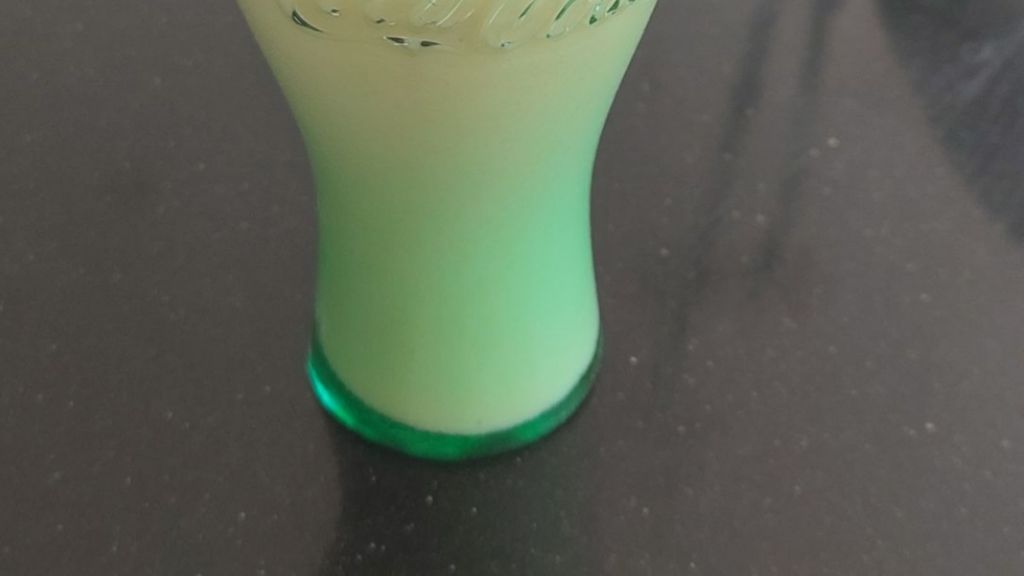 Smoothie rhubarbe nectarine