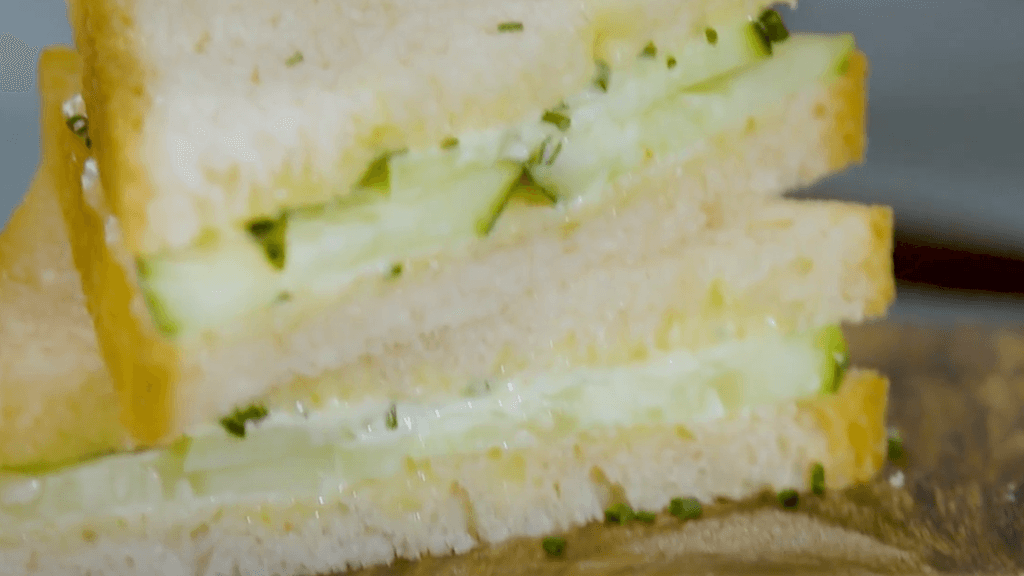 Sandwich de concombre à l'anglaise par Laurent Mariotte