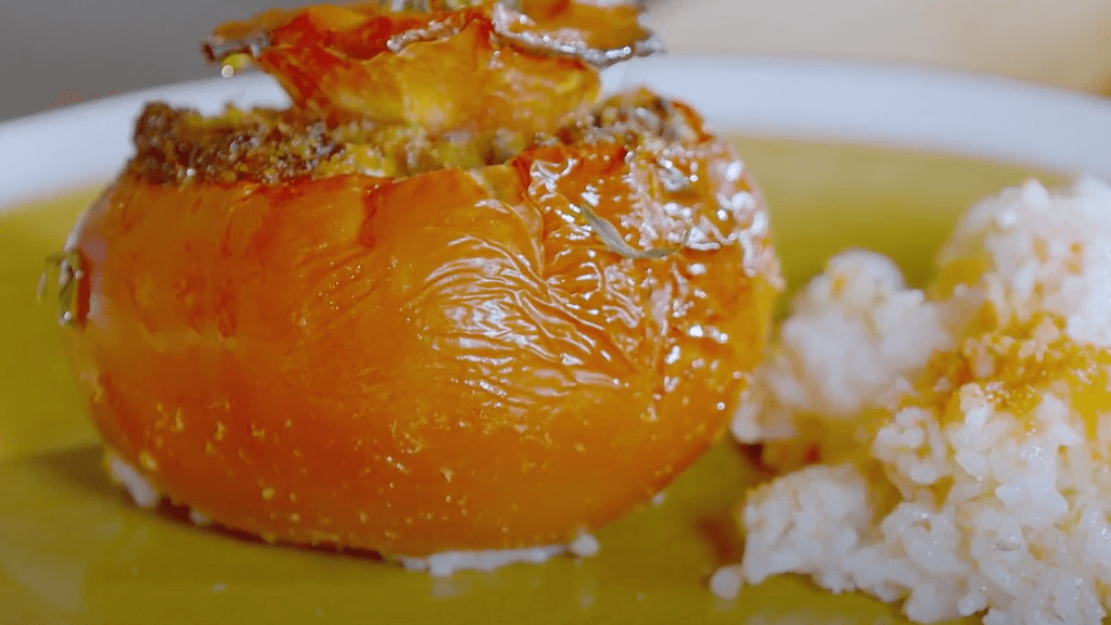 Tomates farcies anti gaspi par Laurent Mariotte