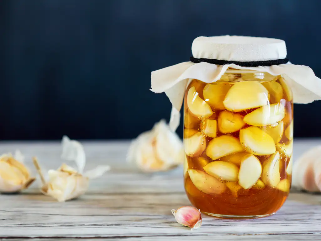 ail confit au miel