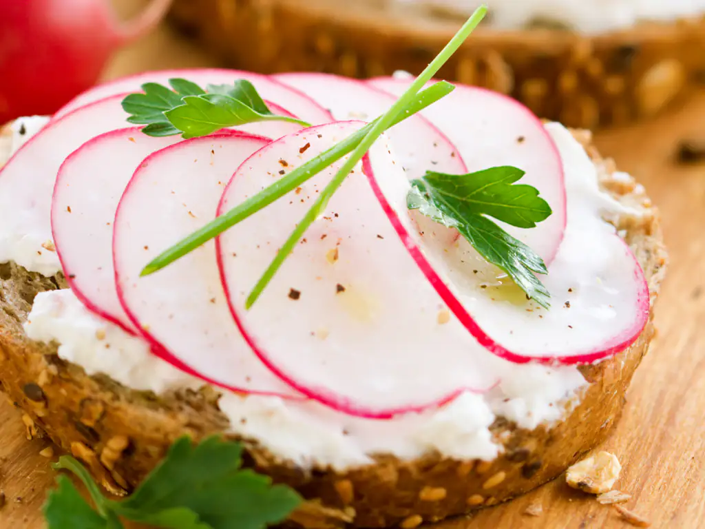 tartines au fromage blanc (belgique)