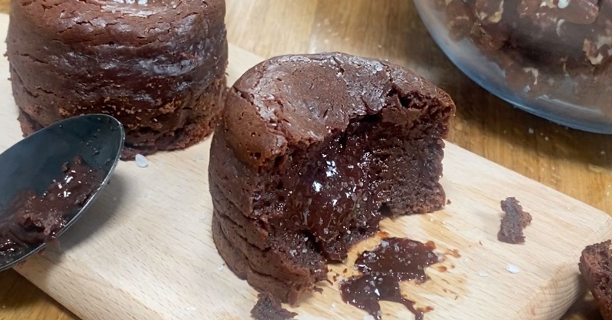 Coulant Au Chocolat Avec Une Pointe De Fleur De Sel Recette De Coulant Au Chocolat Avec Une 