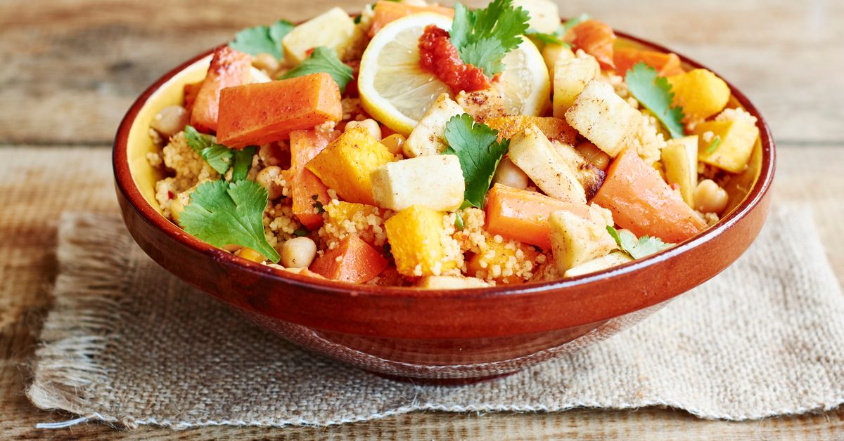 Couscous de légumes aux épices douces recette de Couscous de légumes