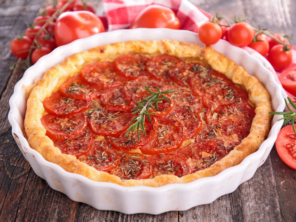 Tarte Tomate Et Moutarde : Recette De Tarte Tomate Et Moutarde