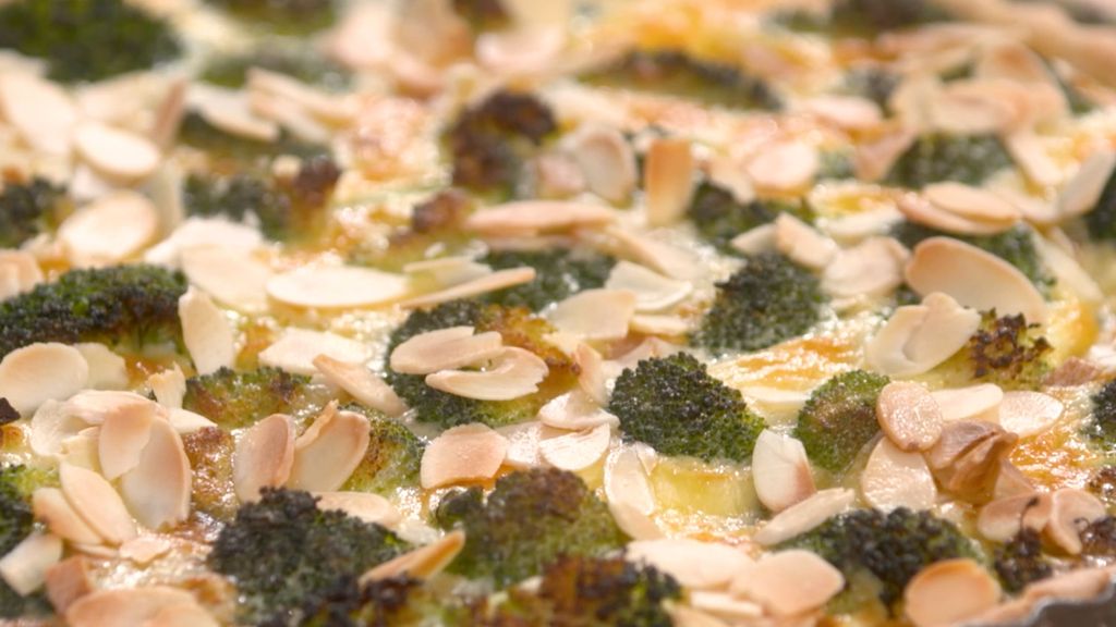 Tarte brocoli morbier par Laurent Mariotte