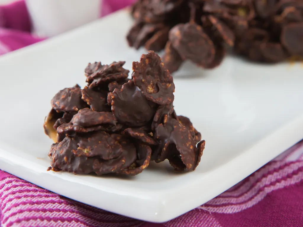 Roses des sables au chocolat facile : découvrez les recettes de Cuisine  Actuelle