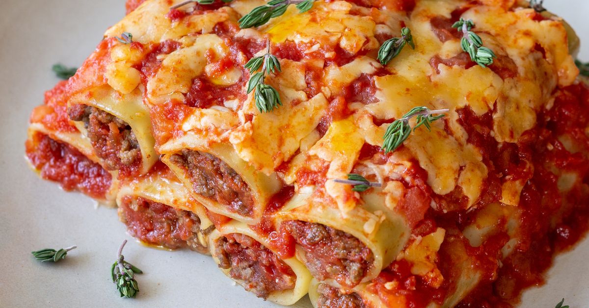 Cannelloni De Viande : Recette De Cannelloni De Viande