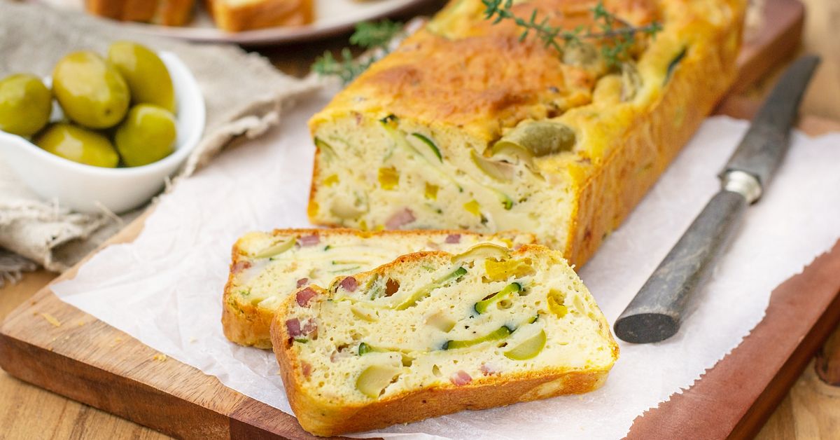 Cake salé rapide et facile recette de Cake salé rapide et facile