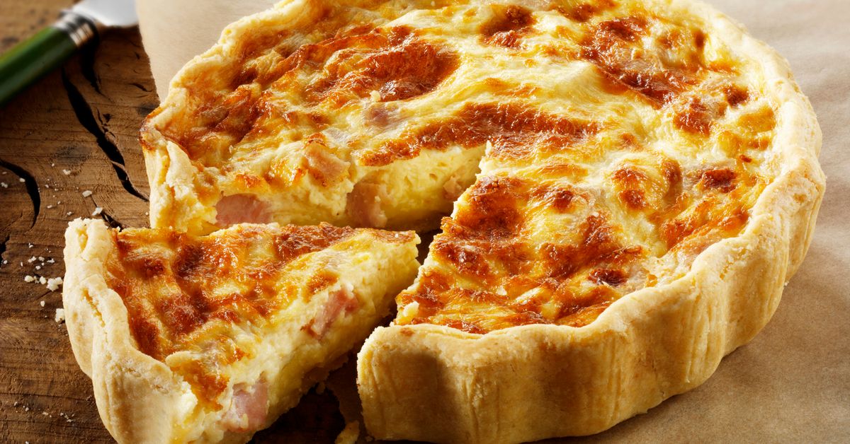 Quiche Lorraine Traditionnelle : Recette De Quiche Lorraine Traditionnelle