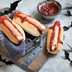 Hot Dog Halloween (surtout pour les sales gosses)