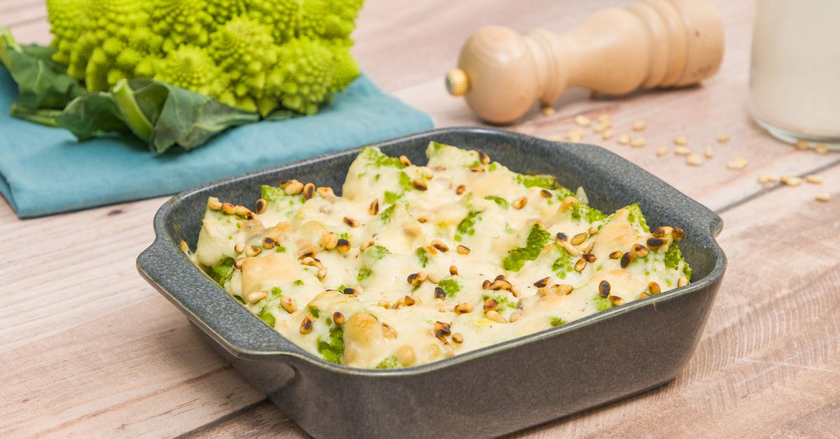 Choux Romanesco Recette Gratin