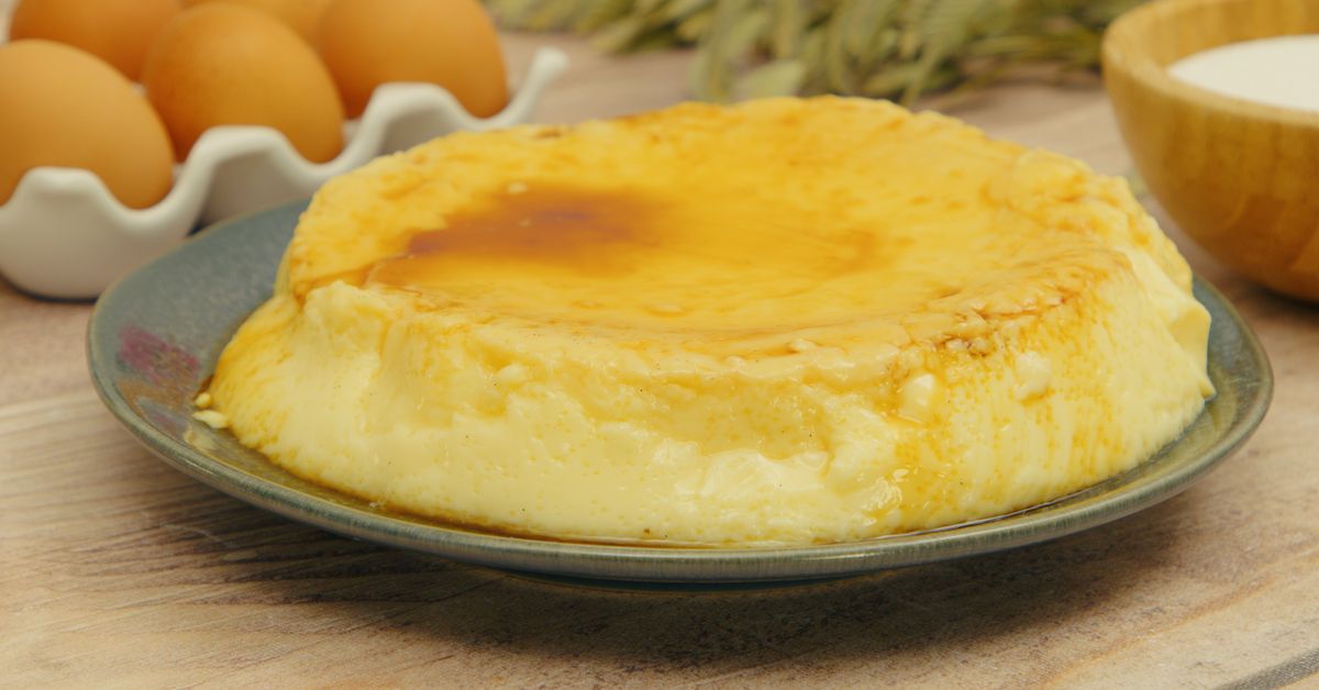 Flan Aux Oeufs De Ma Mamie : Recette De Flan Aux Oeufs De Ma Mamie