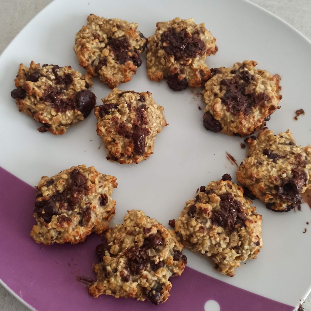 Cookies Banane Flocons D avoine Et Chocolat Noir Calories Cookies banane flocons d'avoine et chocolat : recette de Cookies banane  flocons d'avoine et chocolat