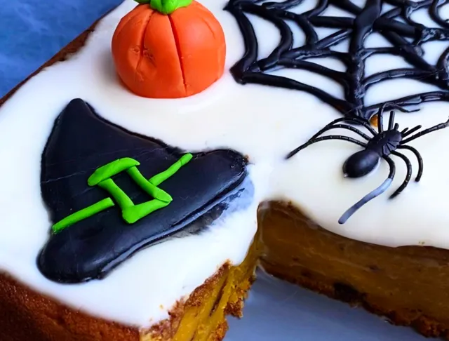 Gâteau d’Halloween au potimarron de Frédéric
